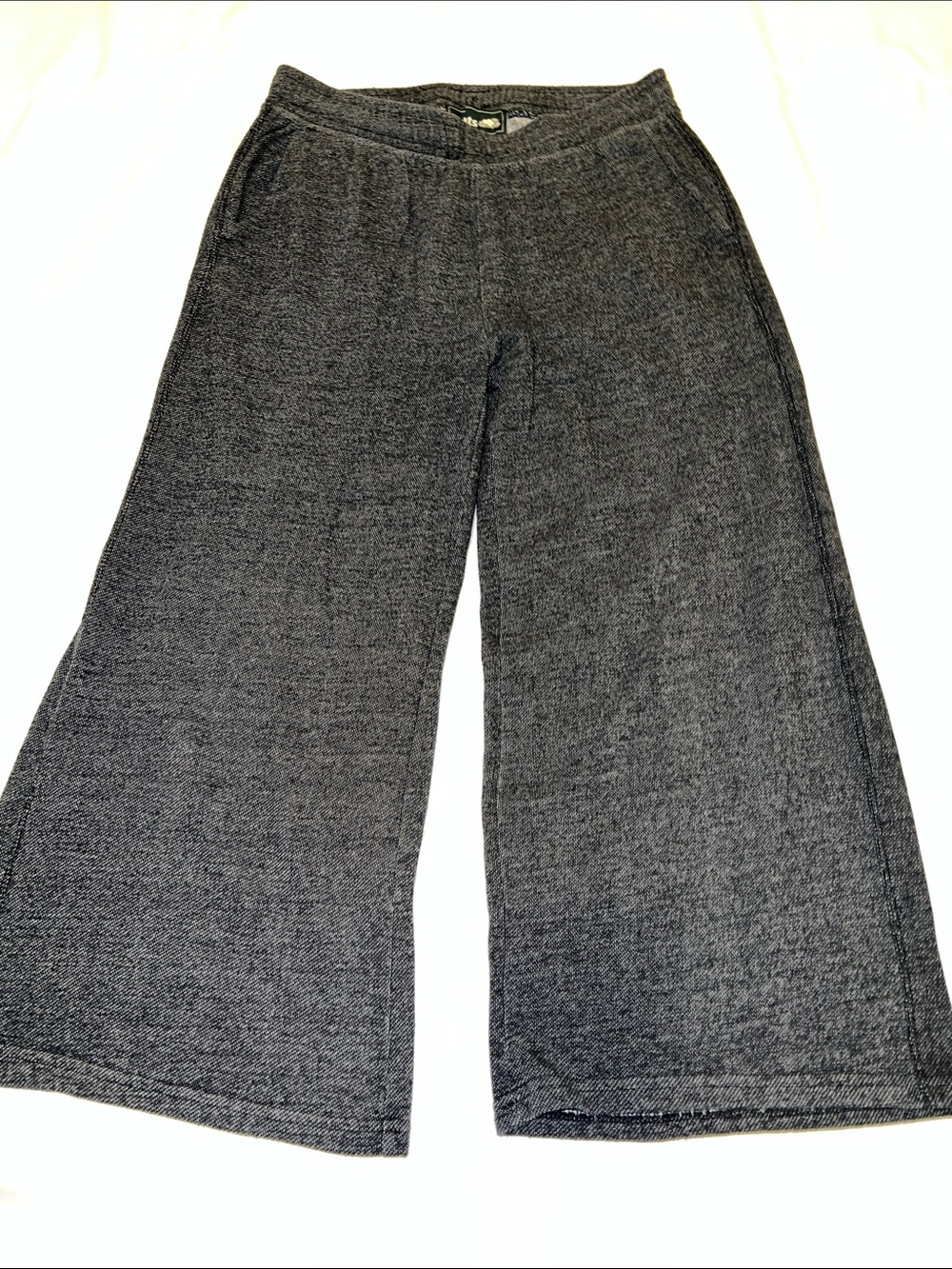 Roots women’s Charcoal Wide-Leg Knit Pants